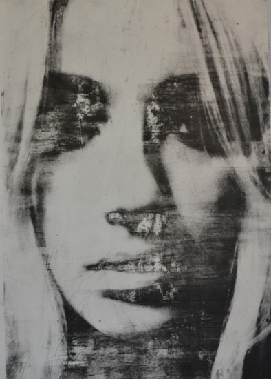 from the series: Self-portraits | etching | 100×70 cm | 2015